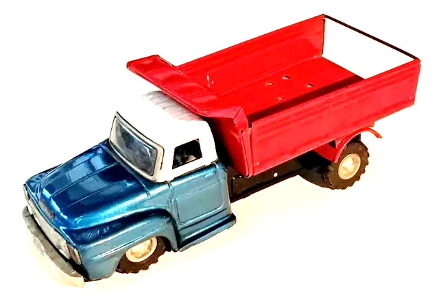 ANCIEN &PETIT CAMION BENNE TÔLE et PLASTIQUE" (sans marque)8,5cm EUR 15