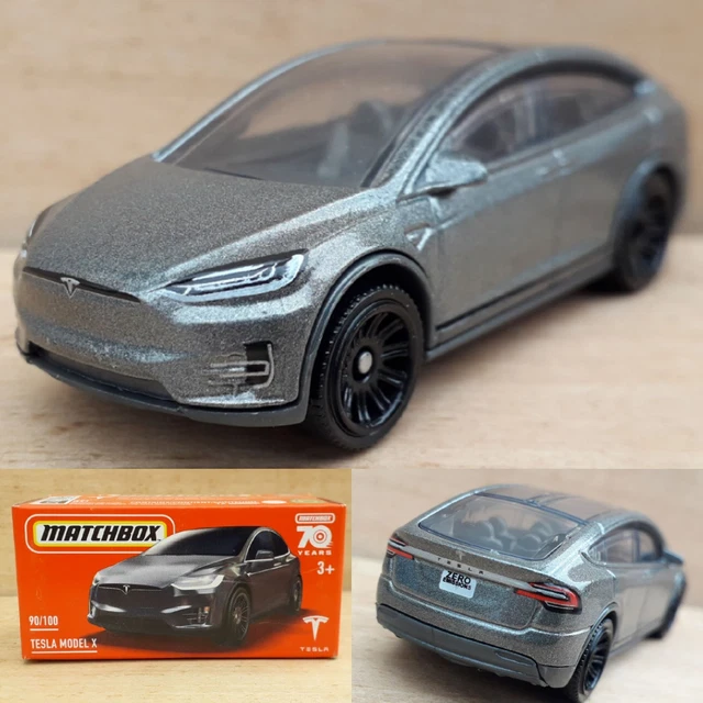 Matchbox Tesla Model Y, 70 ans 89/100 [Blanc