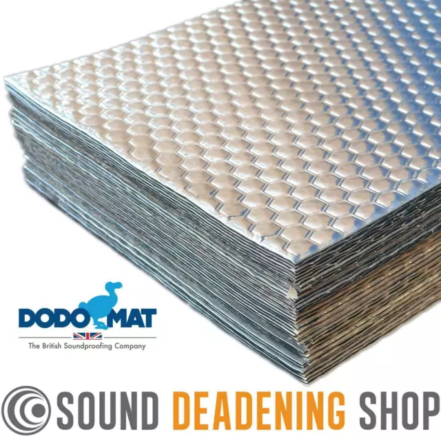 Sound Deadening Dodo Mat DEADN ® Hex 40 Sheets 40sq.ft Car Vibration Proofing