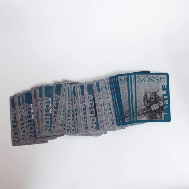 Age Of Mythology Board Game Replacement Blue Norse Card Deck