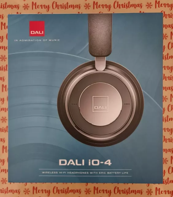 Dali IO-4 IRON BLACK (N1) Bluetooth Kopfhörer bis zu 60 H Akkulaufzeit Neu OVP