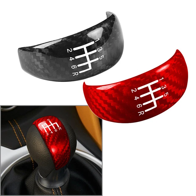 Kit Copertura In Fibra Di Carbonio Per Console Centrale Camaro 2010-2015 - 7 Pezzi, Stile Sportivo