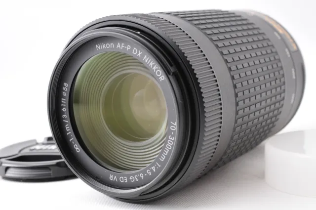 [Near Mint] Nikon AF-P DX NIKKOR 70-300mm f/4.5-6.3 G ED VR Lens #373B