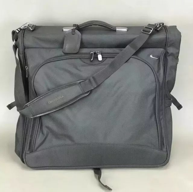 Used Dakota by Tumi Olive Ballistic Nylon Bifold 23" Expandable Garment Bag