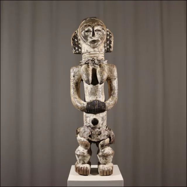 89495) Alte Figur Tsogo Gabun Afrika Africa Afrique figure ART KUNST
