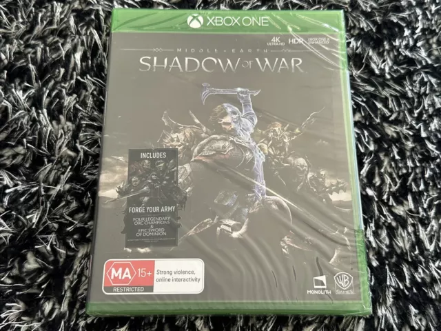 Middle-earth: Shadow of War (Xbox One, 2017) Brand New & Sealed - Free Postage