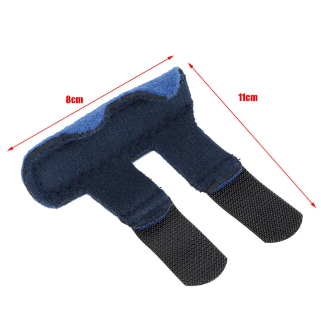 1Pc Finger Fixed Strap With Protective Sleeve Injuries Broken Fingers Pain R DMS
