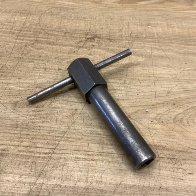 5/8” T-Handle Internal Hex Socket Wrench Chuck Key Machinist Tool