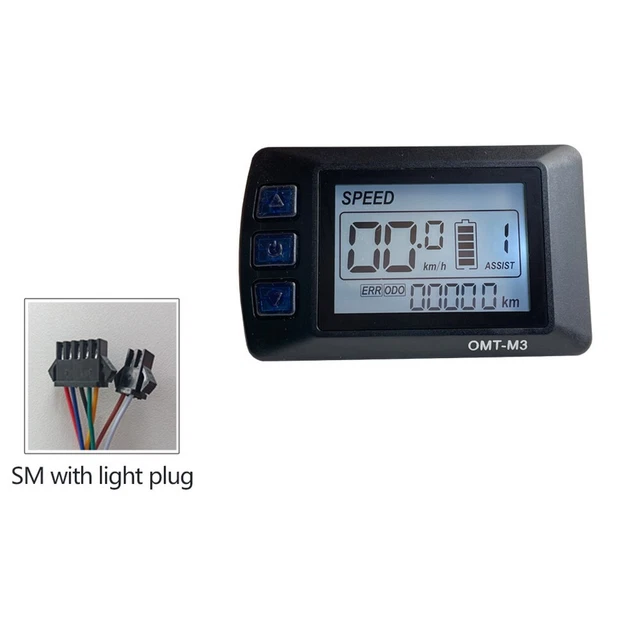Yilin S810 Compteur LED Intelligent Pour Vélo électrique – 36V, IP65, 6PIN, Fixation 22,2 Mm