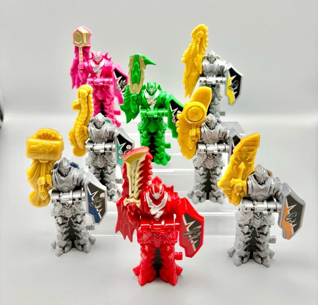 POWER RANGERS DINO Fury Ryusoulger Ryusoul Keys set de 8 Bandai Japón ...