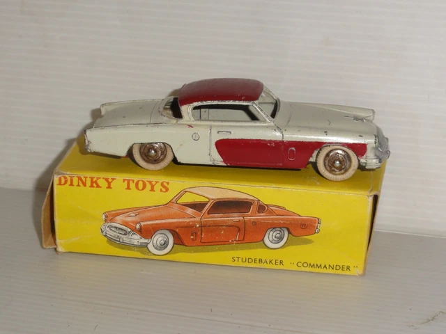 Dinky Toys Studebaker Commander 24Y - Ancien - Boîte D'origine - état Correct