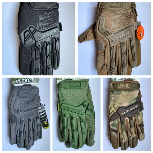 Mechanix Wear M-Pact Handschuhe KSK Tactical Airsoft BW Militär Army Polizei