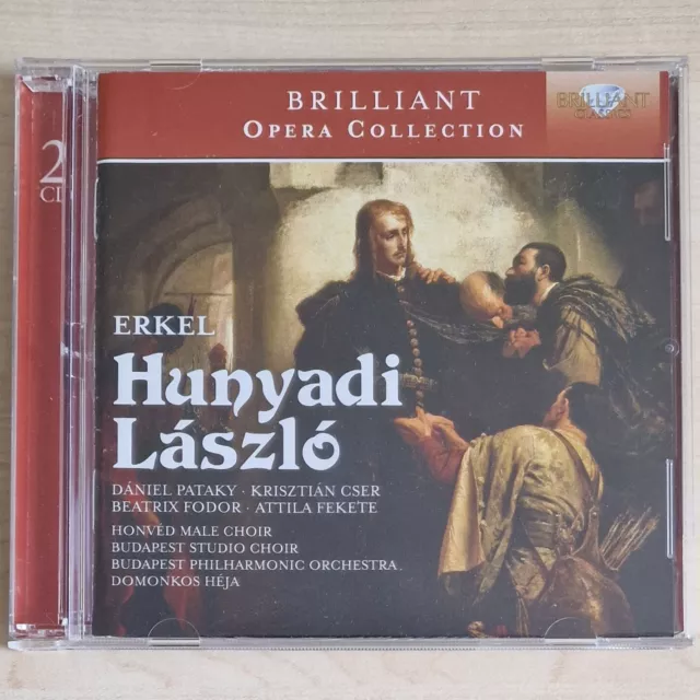 ERKEL : Hunyadi László | Dániel Pataky, Krisztián Cser, Beatrix Fodor | 2CD