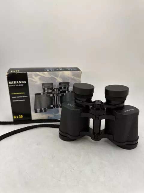 Miranda 8x30 Binoculars 8x Magnification Fully Coated Optics GC (AN_7152)