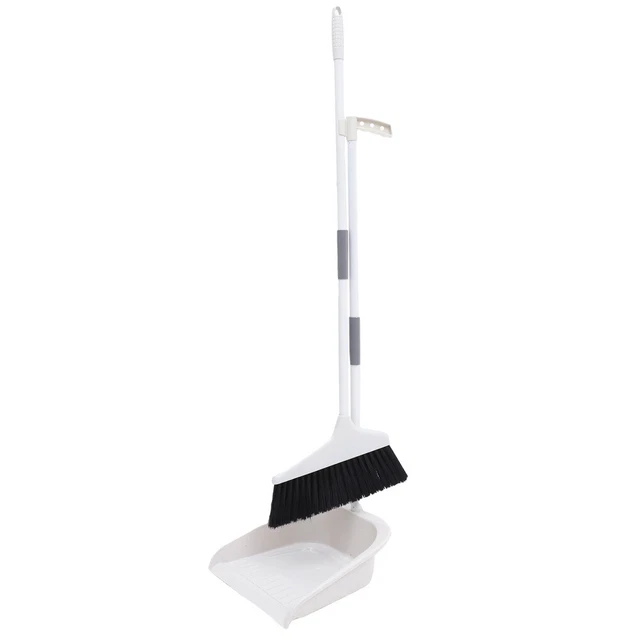 1 set di scopa e padella per dustpan resistente set scopa per pulizia pavimento