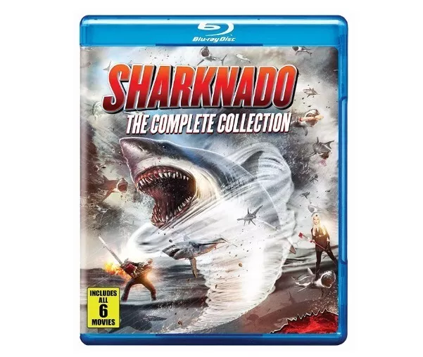 SHARKNADO THE COMPLETE COLLECTION New Sealed Blu-ray all 6 Movies 1 2 3 4 5 6