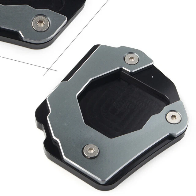 Kickstand Foot Side Stand Extension Pad Plate For BMW F800 GS/ADV 15-1 Titanium