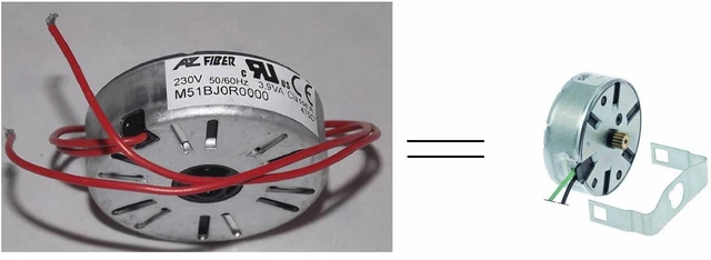 MOTORE PROGRAMMATORE M48R DX 230V 50Hz P15 CON - Foto 10