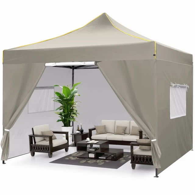 Pavillon 3x3 Gartenzelt Falt Pavillion Wasserdicht Partyzelt Bierzelt UV-Schutz