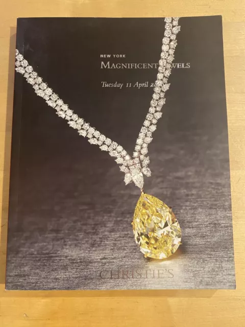 Christies Auction Catalog New York Magnificent Jewels April 11 2006 New