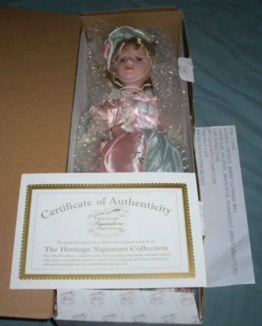 New In Box Heritage Signature Collection Doll Harper Victorian NIB
