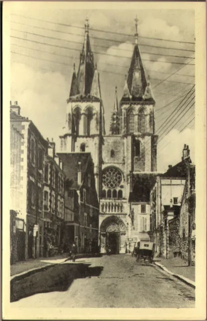 41 Blois Carte Postale Eglise Saint-Nicolas 1945