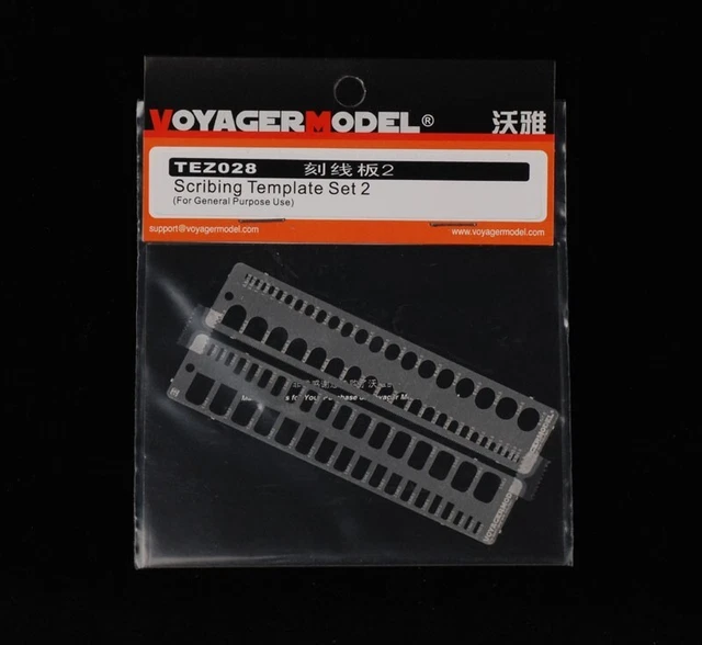 Voyager Model Tez028 Scribing Template Set