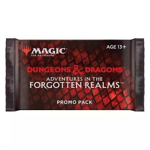 Sealed Adventures in the Forgotten Realms AFR Promo Booster Pack magic MTG