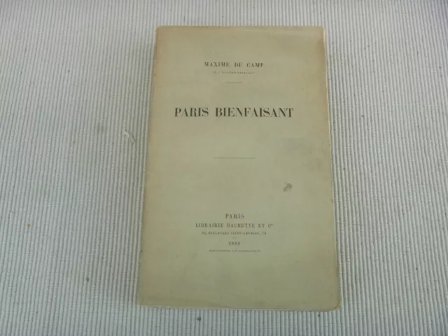 DU CAMP ( Maxime ) PARIS6 volumes ..1893 EUR 250,00 - PicClick FR