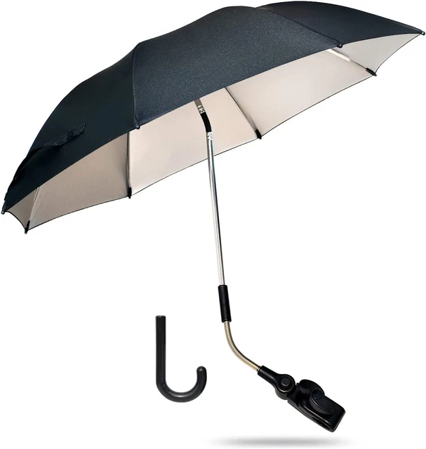 Parasol Universel, 72 Cm Ombrelle Pour Poussette Protection UV 50+ Avec Une