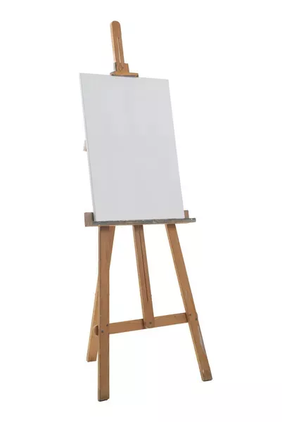 Cavalletto Quadro Treppiede Legno Artista Disegno Telo Pittura Esposizione Arte 3