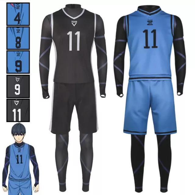 Blue Lock Bachira Meguru Isagi Yoichi Sports Cosplay Uniform Costume