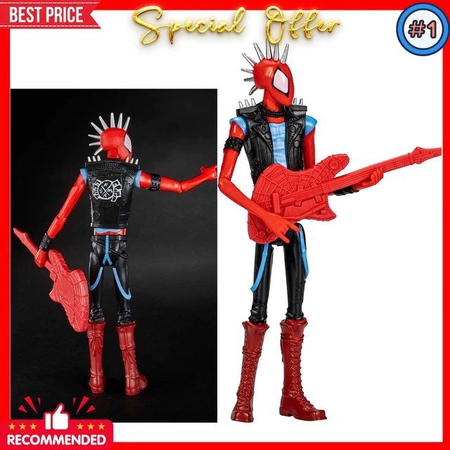 6-INCH-SPIDER-MAN: ACROSS THE Spider-Verse Spider-Punk Toy, Scale ...