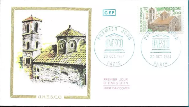 S81++FDC  ENVELOPPE  1er JOUR   UNESCO