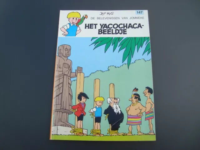 Jommeke Strip / Comics Folge 147 " Het Yacochaca-Beeldje " Jef Nys farbig