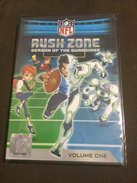 NFL Rush Zone: Season of the Guardians Vol. 1 (DVD, 2013) Football Movie Cartoon