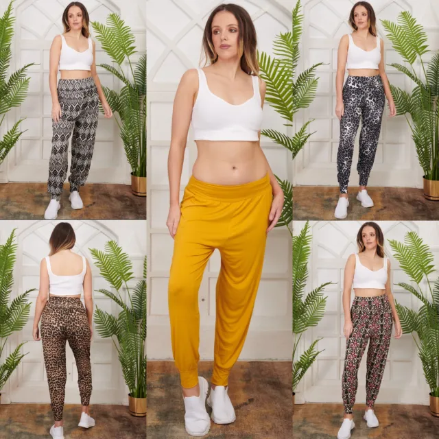 Harem Ali Baba lange Damenhose Hose Baggy Hareem Leggings Übergröße