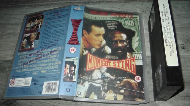 MIDNIGHT STING - VHS Video 1993 (Big box) MGM/UA V052692