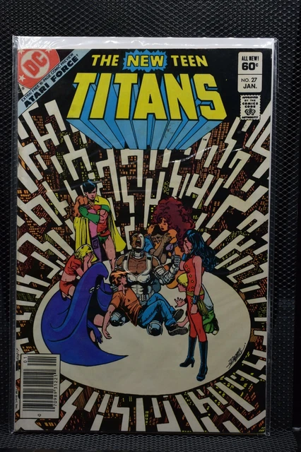 New Teen Titans #27 DC 1983 Wolfman & Perez 1st Appear Atari Force Preview 8.0