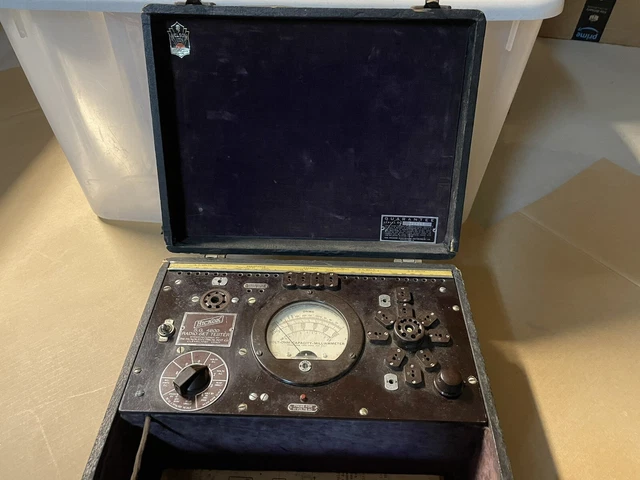 Hickok SG-4800 radio set tube tester