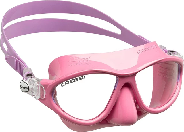 Cressi Set Boccaglio Maschera Bambini Luna Kid Rosa