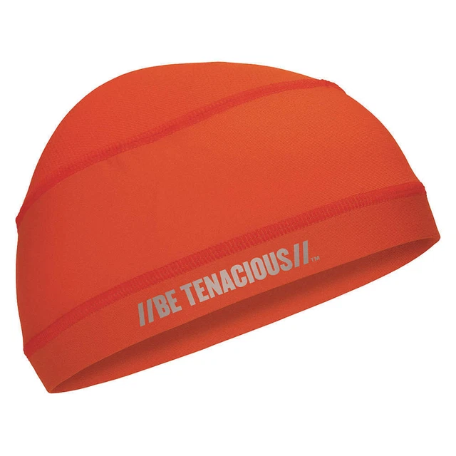 CHILL-ITS BY ERGODYNE 6632 High Performance Cap,Orange,Universal Sz