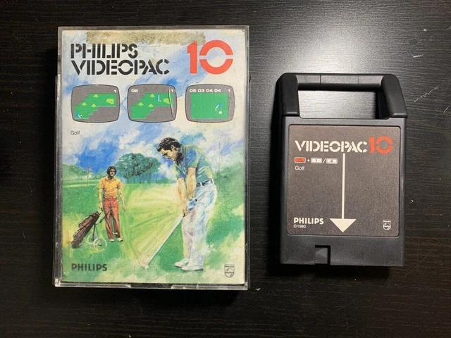 Jeu Vidéo 'La Conquête Du Monde' Pour Philips Videopac G7000 - Cartouche Seule, état Correct
