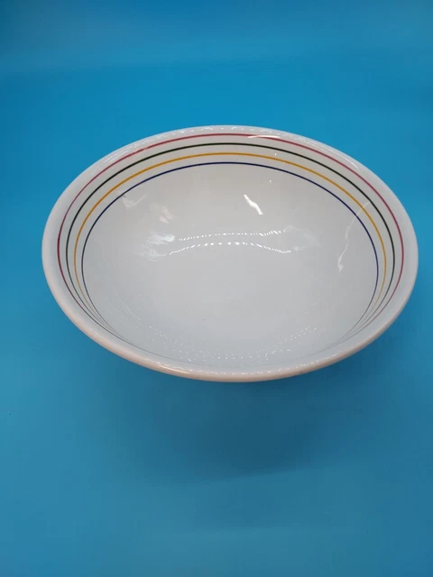 Italian 12.5" Ceramic Serving Bowl Hand-Painted Stovigliere - Vtg Macy's