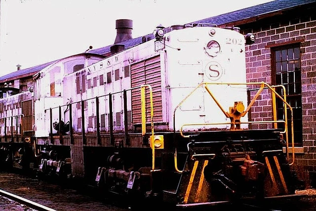 Ektachrome Slide Nysw Alco S-2 #202 Little Ferry, Nj March 1982