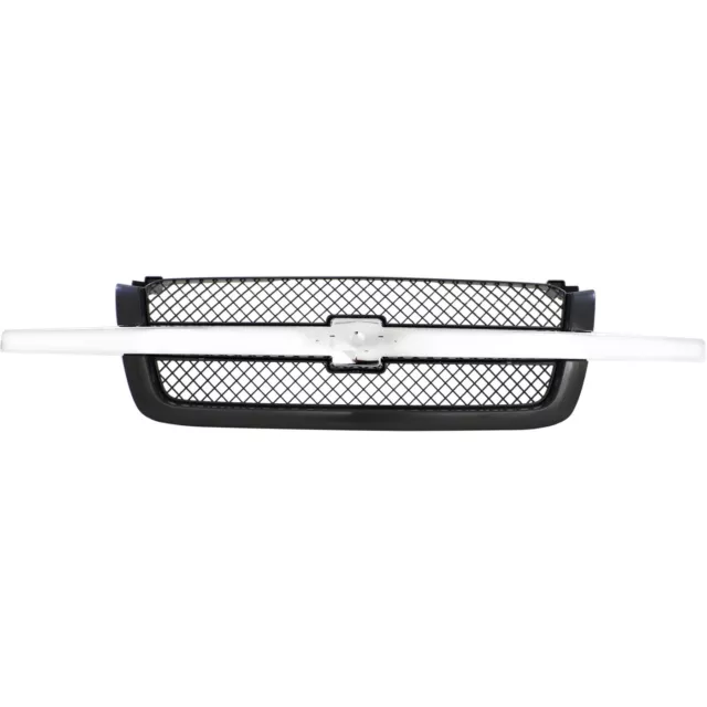 Grille For 2003-2006 Chevrolet Silverado 1500 Avalanche 1500 incl. 2007 Classic