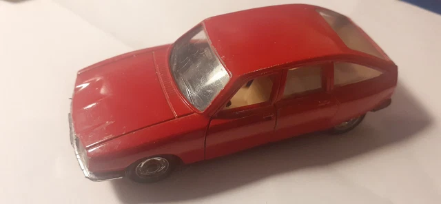 Miniature Citroën GS Coca-Cola NOREV 1/43 - Jaune - Collection Ancienne Novolinea