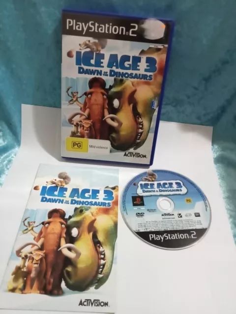 Ice Age: Dawn Of The Dinosaurs (Sony PlayStation 2) PS2 Game Complete -  Tested