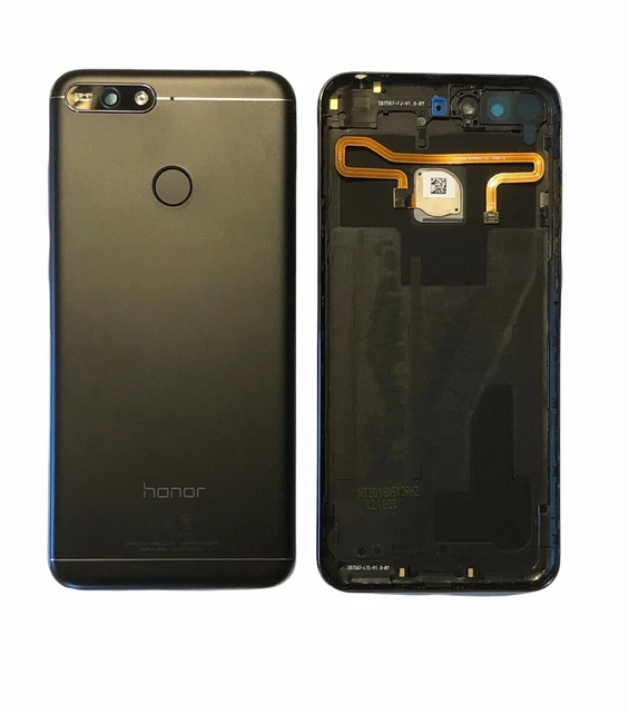Original Couvercle Batterie de la Coque Arrière Boîtier Noir Huawei Honor 7A