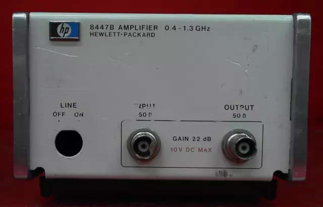 HP 8447B Preamplifier 1529A00264 For Parts/Repair